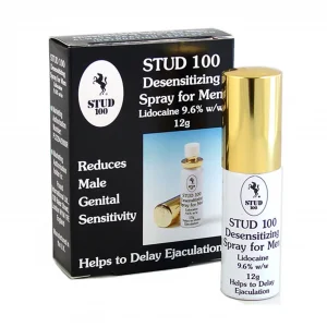 Stud 100 Delay Spray UK # Black Cap