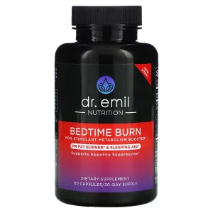 Dr Emil Nutrition, Bedtime Burn #  60 Capsules