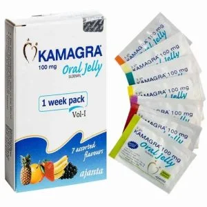 Kamagra Oral Jelly Ajanta  - 1 weeks Packs Vol 1 # 7 Sachet - 7 assorted flavours